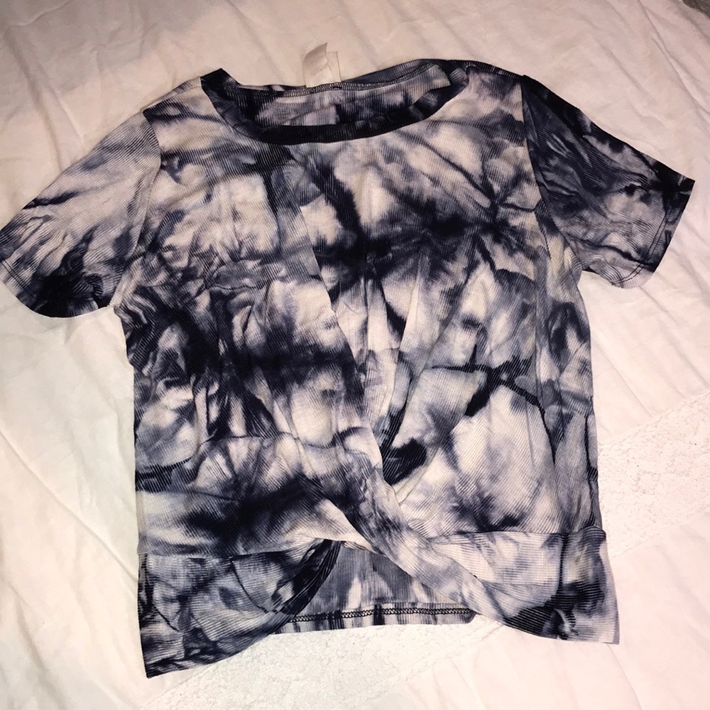 tie dye short sleeve